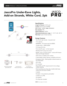 Cut Sheets - www.jascopro.com